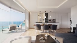 New production of luxury apartments in Benidorm