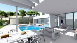 LARGE PROJECT VILLA WITH POOL IN CALPE FOR SALE