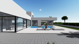 LARGE PROJECT VILLA WITH POOL IN CALPE FOR SALE