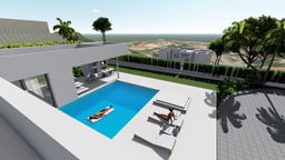LARGE PROJECT VILLA WITH POOL IN CALPE FOR SALE