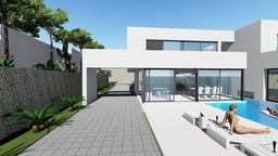 LARGE PROJECT VILLA WITH POOL IN CALPE FOR SALE