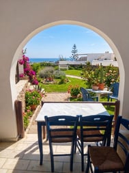 For sale apartment with sea view in Agia Anna Naxos isladm 700 meters from the beach