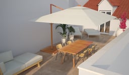Apartment with rooftop terrace and interiors to be completed in Villaricca