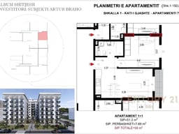 1-room new-build apartment, 59 m², GOLEM!