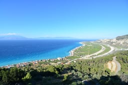 Land with Sea View in Ligia, Evrostina